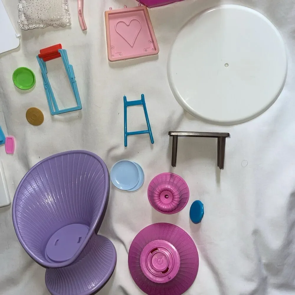 VTG Barbie Playsets 1990s 80s Car Arco Dinner For Two Dance Magic Sweet Roses
